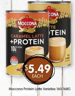 Spudshed Moccona Protein Latte Varieties offer