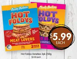 Spudshed Cheeky Brothers Hot Foldys Meat Lovers offer