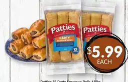 Spudshed Patties Party Sausage Rolls offer