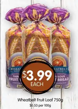 Spudshed Wheatbelt Fruit Loaf offer