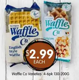 Spudshed Waffle Co Varieties offer