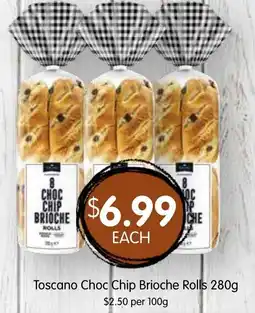 Spudshed Toscano Choc Chip Brioche Rolls offer