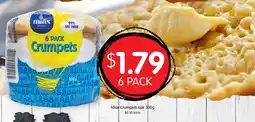 Spudshed Mias Crumpets offer