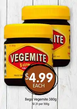 Spudshed Bega Vegemite offer