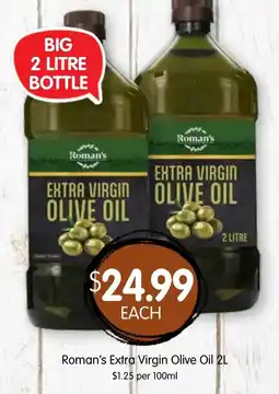 Spudshed Roman's Extra Virgin Olive Oil offer