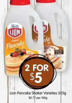 Spudshed Lion Pancake Shaker Varieties offer