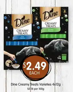 Spudshed Dine Creamy Treats Varieties offer