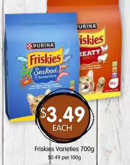 Spudshed Friskies Varieties offer