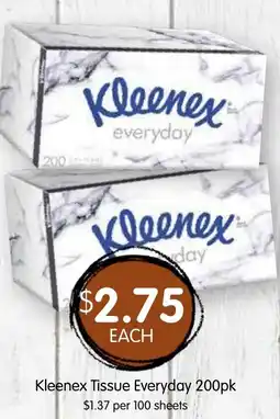 Spudshed Kleenex Tissue Everyday offer