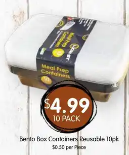 Spudshed Bento Box Containers Reusable offer