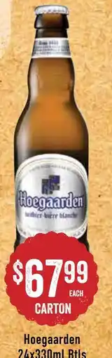 Spudshed Hoegaarden offer