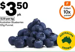 Woolworths Australian Blueberries offer