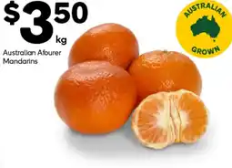 Woolworths Australian Afourer Mandarins offer