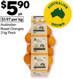 Woolworths Navel Oranges offer