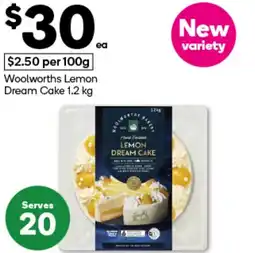Woolworths Woolworths lemon dream cake offer