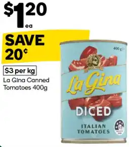 Woolworths La Gina Canned Tomatoes offer