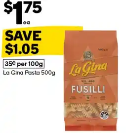 Woolworths La Gina Pasta offer