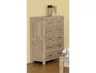 LivingStyles Mosman Pine Timber 6 Drawer Tallboy offer