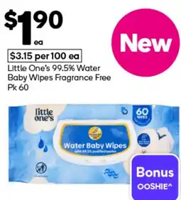 Woolworths Baby Wipes Fragrance Free offer