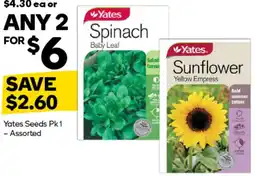 Woolworths Yates Seeds Pk 1 offer