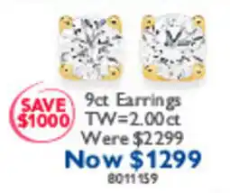 Prouds 9ct Earrings offer