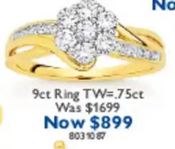 Prouds 9ct Ring offer