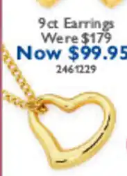 Prouds 9ct Earrings offer