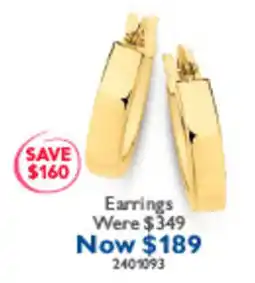 Prouds Earrings offer