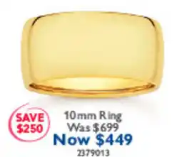 Prouds 10mm Ring offer