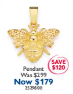 Prouds Pendant offer