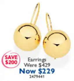 Prouds Earrings offer