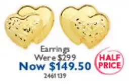Prouds Earrings offer