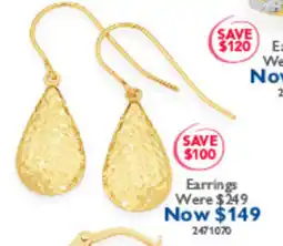 Prouds Earrings offer
