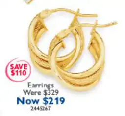 Prouds Earrings offer