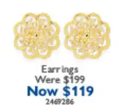 Prouds Earrings offer