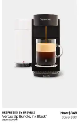 Myer Nespresso by Breville Vertuo Up Bundle, Ink Black offer