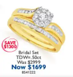 Prouds Bridal Set offer
