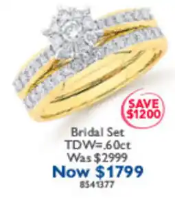 Prouds Bridal Set offer