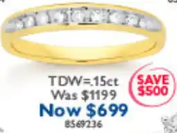 Prouds TDW=15ct offer