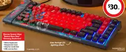 Coles Marvel Spider-Man "Brand New Day" Gaming Keyboard offer