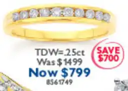 Prouds TDW Diamond Ring offer