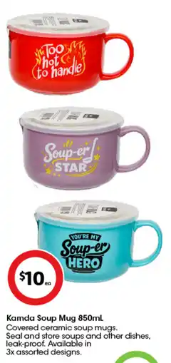 Coles Kamda Soup Mug 850mL offer