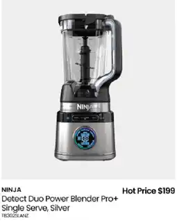 Myer Ninja Detect Duo Power Blender Pro+ Single Serve, Silver offer
