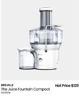 Myer Breville The Juice Fountain Compact offer