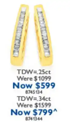 Prouds Earrings offer