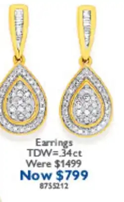 Prouds Earrings offer
