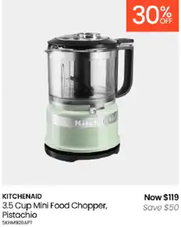 Myer KitchenAid 3.5 Cup Mini Food Chopper, Pistachio offer