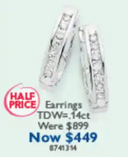 Prouds Earrings offer