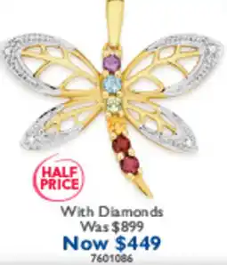 Prouds Dragonfly Pendant offer