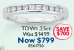 Prouds TDW ring offer